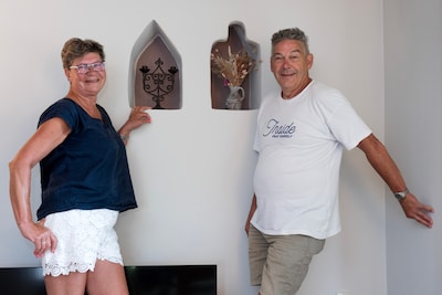 Gertjan (70) en Marjanne (69) wonen in een huis uit 1417: ‘In dit oude slotje worden mensen heel oud