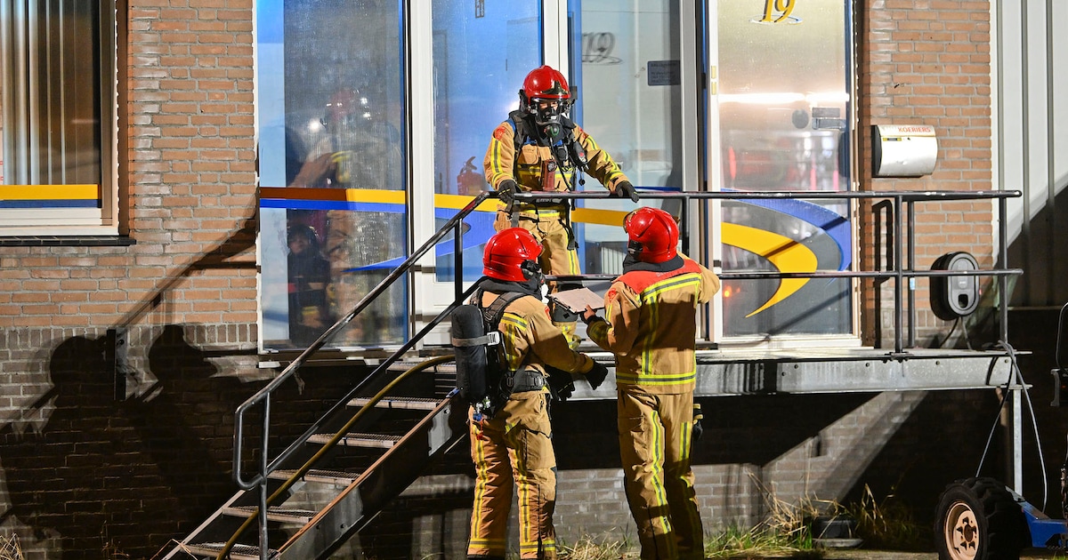 Opvallend: twee verschillende brandhaarden dinsdagnacht in een transportbedrijf in Bergeijk