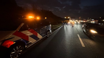 Botsing op A2 bij Eindhoven, halfuur vertraging richting het noorden