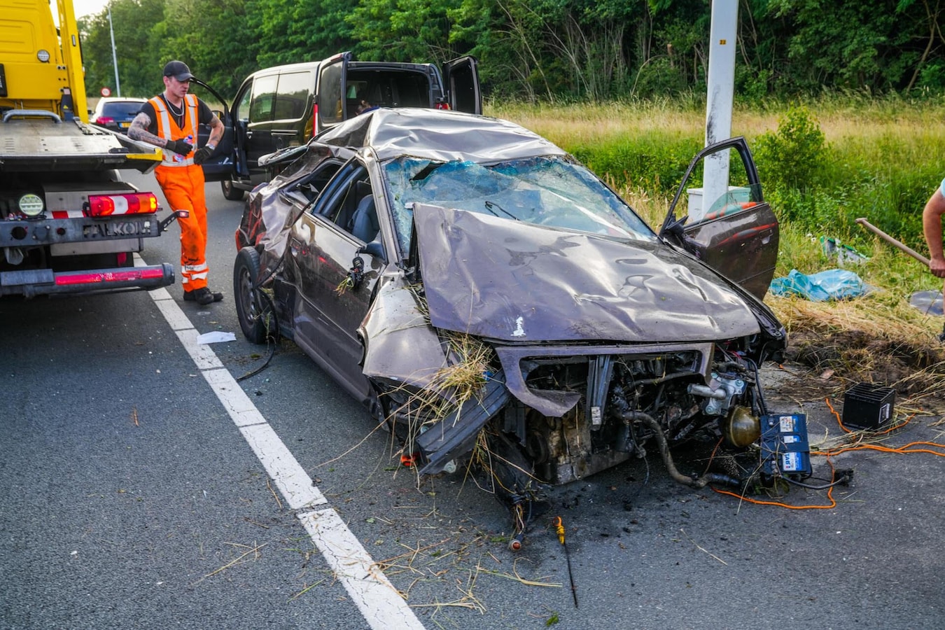 auto-ongeluk nuenen