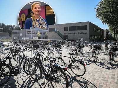 Directeur Yvonne was even bewusteloos na val in nieuwe, spekgladde aula en klaagt aannemer en schoolbestuur aan