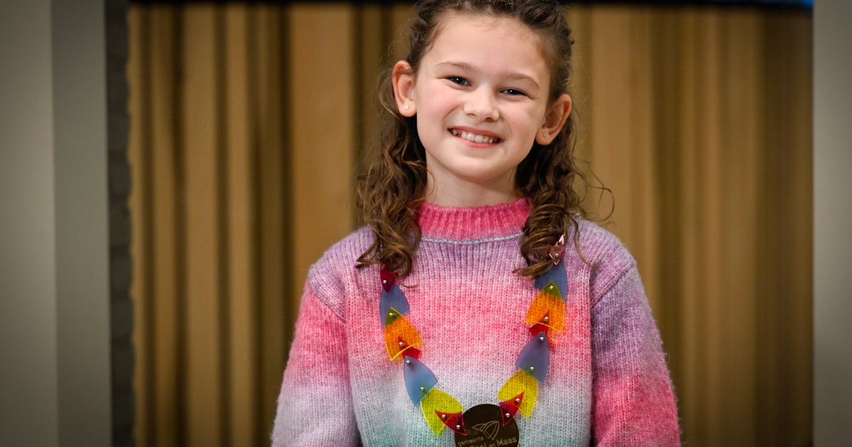 Danee van Buiten gestart als kinderburgemeester in Peel en Maas