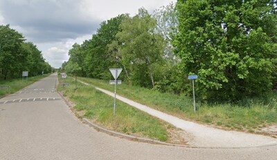 Grensoverschrijdend fietsen veiliger na verbreding en asfaltering Sint Barbaraweg
