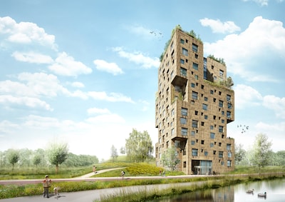Bijzondere woontoren in Meerhoven kan met uitspraak rechter op zak eindelijk gebouwd worden
