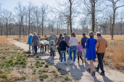 Foto expositie op Schoorsveld over afscheid en natuur
