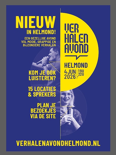 Helmondse vertellers krijgen overal in de stad een podium tijdens Verhalenavond