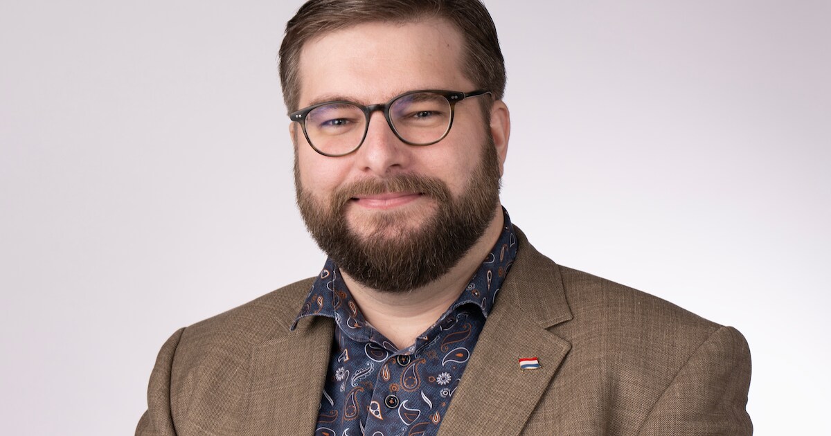 Jasper de Groot van Wij zijn Geldrop-Mierlo wil rechts geluid laten horen