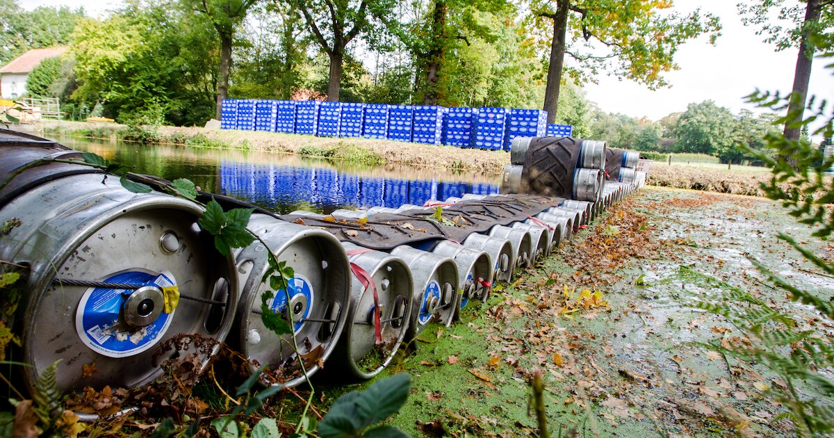 Meer waterhindernissen bij Bokkenollen in Griendtsveen