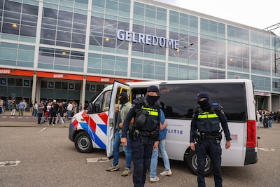 Gelredome stroomt vol voor omstreden megashow Ye, protest tegen komst rapper is begonnen