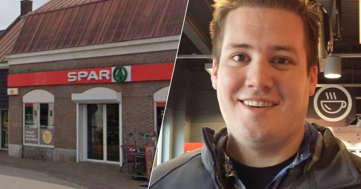 Rik doet na 8,5 jaar deur dicht van Spar Nieuw-Vossemeer: ‘Dit raakt mij én het dorp’