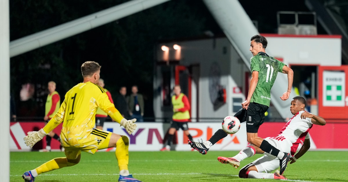 Helmond Sport knokt zich terug na dramatische start, maar verliest alsnog van Jong Ajax