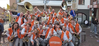 Helmondse blaaskapel Navenant wint prestigieus festival