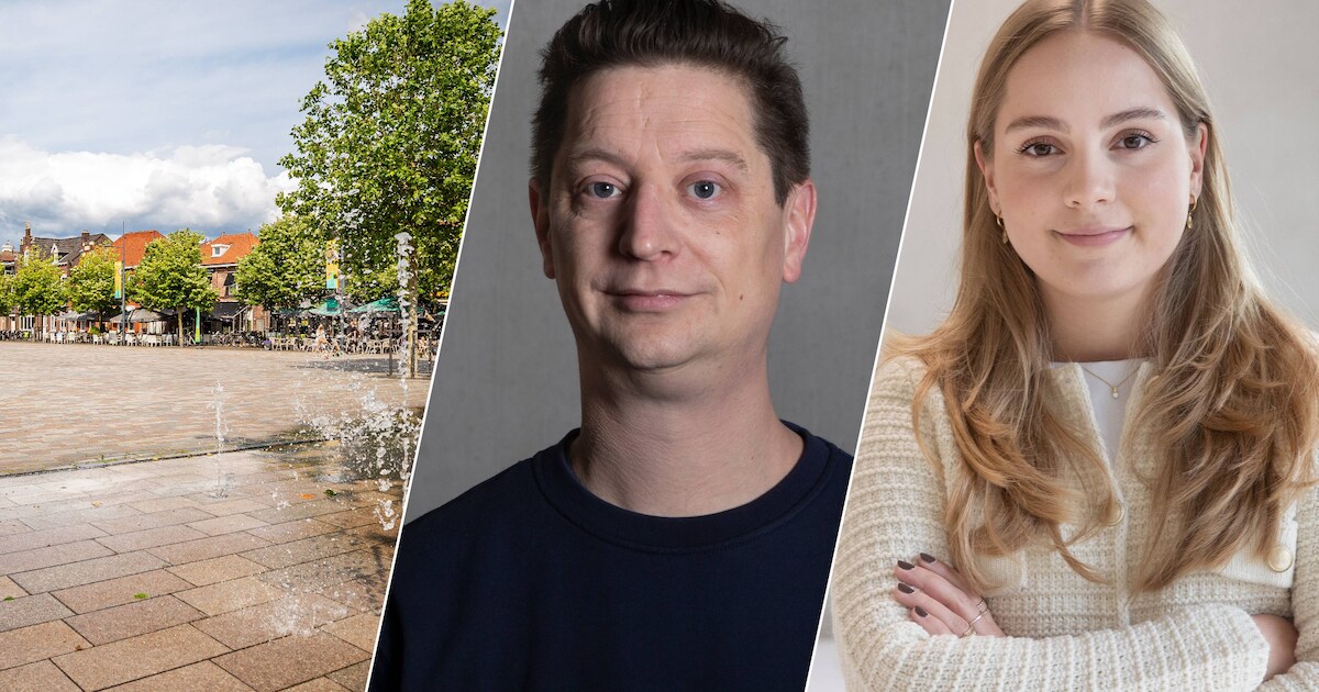Verslaggevers Simon en Pam horen graag wat er speelt in Valkenswaard