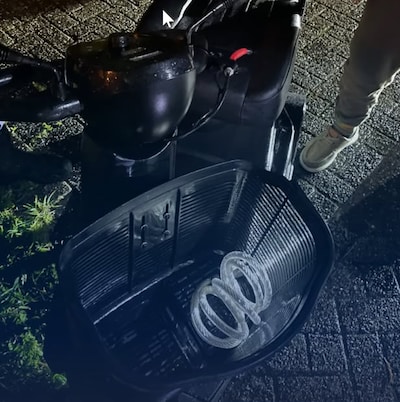 Man rijdt met scootmobiel over vluchtstrook bij Eindhoven en krijgt bekeuring