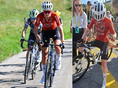 Twee uitersten in Tour: Pauliena Rooijakkers valt aan, terwijl ploeggenote Puck Pieterse lost én valt