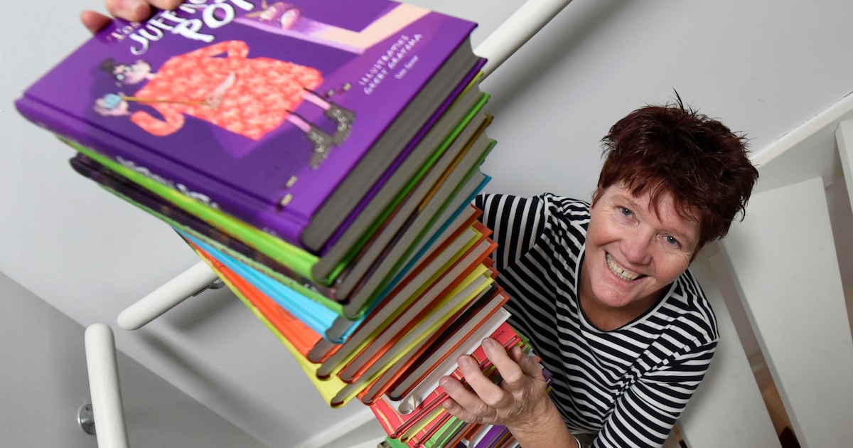 Tosca Menten geeft Kinderboekenweekvoorstelling in Eersel