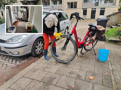 Terugblik op gesprongen waterleiding in Bossche straat: ‘Gelukkig is de schade maar materieel’