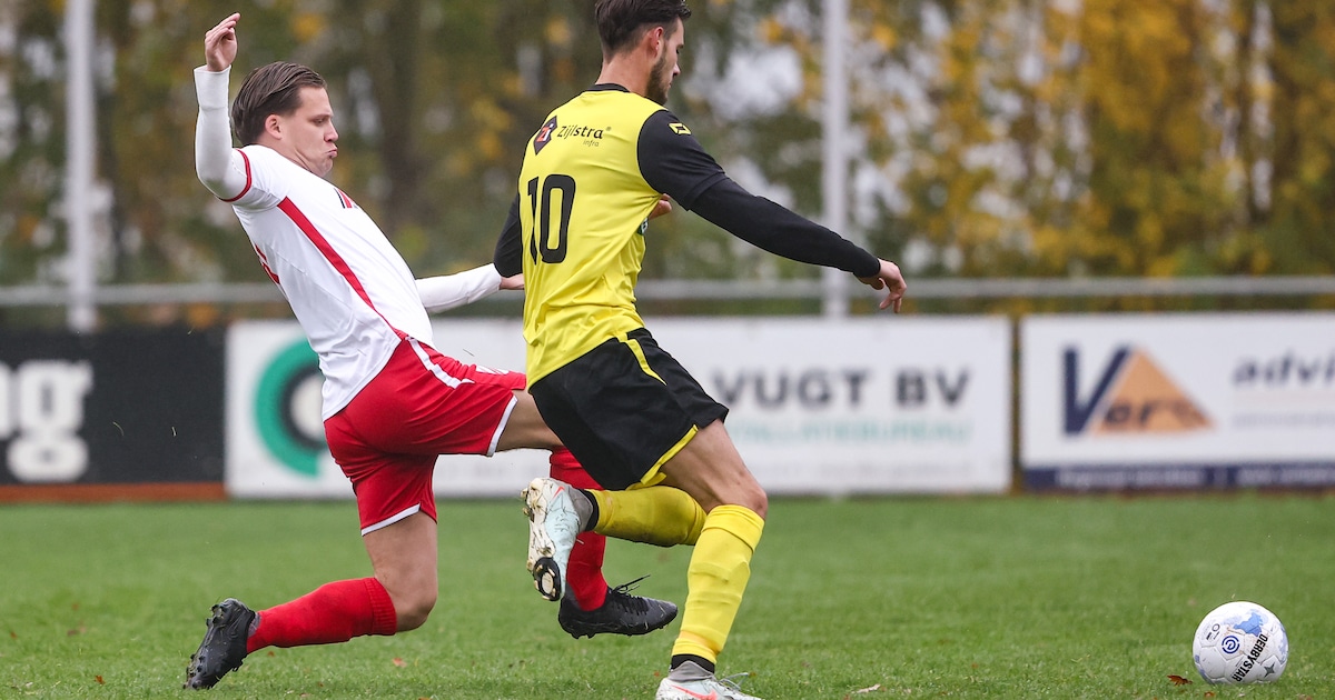 Mitchel laat - zoals wel vaker - niet alleen zijn voeten spreken bij Jan van Arckel: ‘Hij kan zijn m