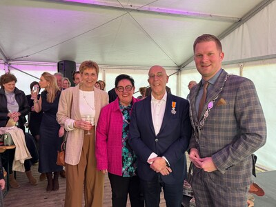 Kees van der Veeken uit Made in Limburg geridderd voor zijn werk aan project Grensmaas