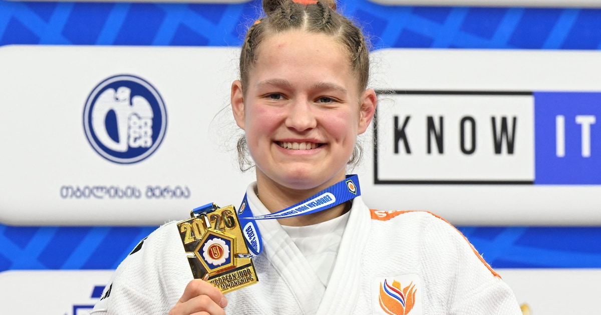 Joanne van Lieshout kan EK-goud nauwelijks bevatten: ‘Kom nog niet toe aan genieten’