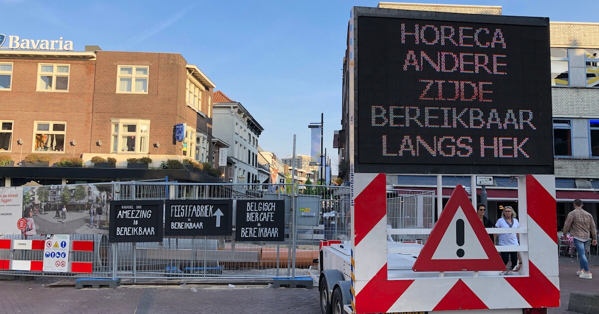Horeca Stratumseind de dupe door werk aan straat en riool: ‘Dit kan ...