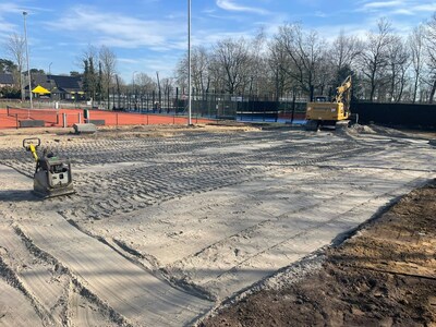 Padel in Reusel flink gegroeid: nieuwe padelbanen voor LTC de Kemphanen