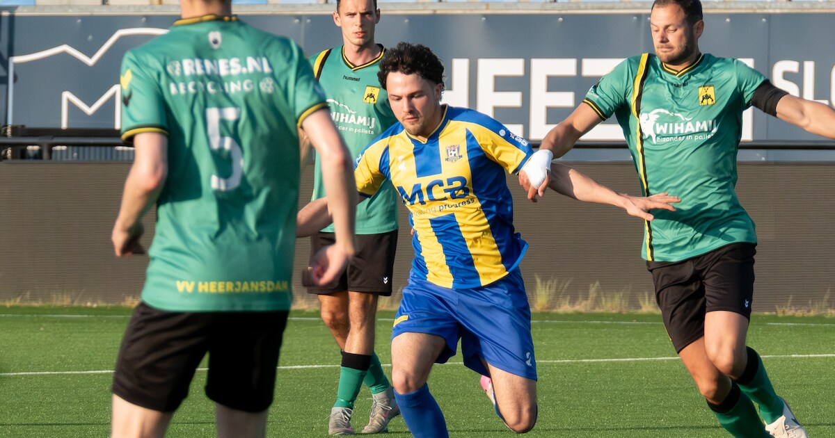 Van Dijk kan in Jan Louwers Stadion voorsprong met Valkenswaard niet over de streep trekken: ‘Mooi o