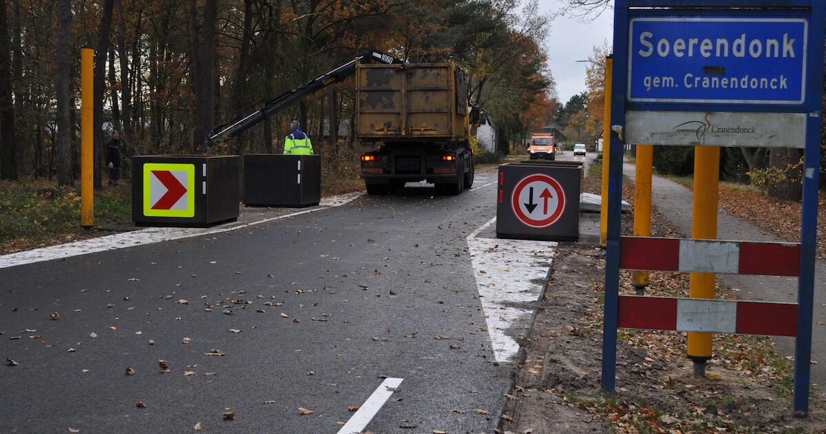 Doorgaande weg Maarheeze – Soerendonk weer in gebruik