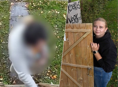 Vrouw rooft voor 85 euro koekjes van Sharon, legt 40 cent neer én slaat vermoedelijk nog een keer toe