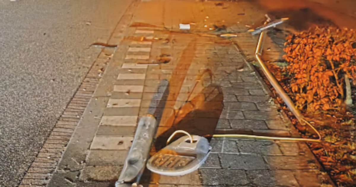 Dronken man rijdt in op bushalte in Veldhoven: ‘Gelukkig stond er niemand te wachten’