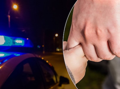 Vrouw en haar drie jonge kinderen (3, 6 en 10 jaar) zwerven 