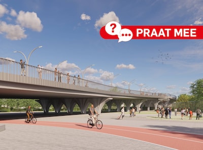 Zo gaat het nieuwe viaduct van de Ring­baan-West eruitzien: wat vindt Tilburg ervan?