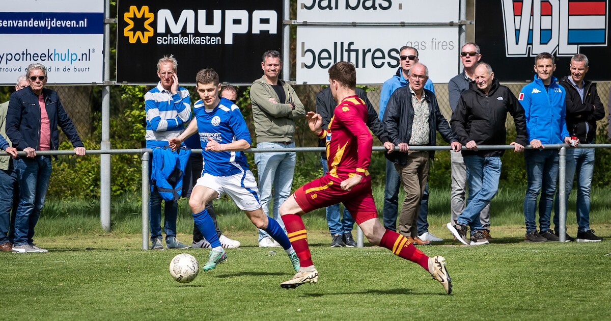 Dosko’32 blijft Hapert en De Raven op de hielen zitten: ‘We kwamen goed weg dat keeper bal met knie 