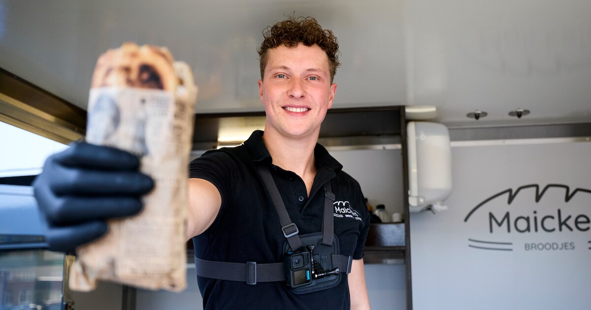 Broodjes verkopen met Brabantse tongval en GoPro op de borst: 'Het is ...