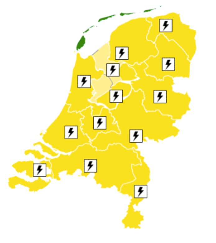 Vanmiddag opnieuw onstuimig weer verwacht in Brabant: code geel van ...