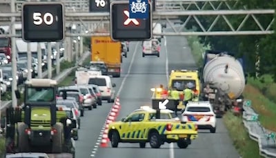 Ongeluk met vrachtwagen op A58 richting Tilburg, verkeer kan omrijden