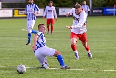 Sportpark Bergenshuizen blijkt vooralsnog onneembare vesting: Zwaluw zwoegt, maar blijft thuis onges