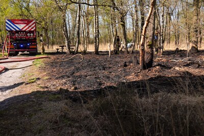 Brandweer slaat groot alarm om Peelbrand bij Helenaveen, maar krijgt het vuur snel onder controle