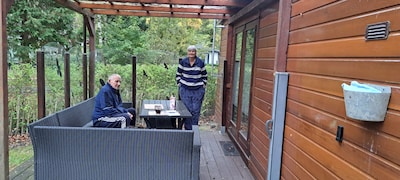 Duits echtpaar koopt chalet vlak voor sluiting vakantiepark Peter Gillis: 'We hopen hier te mogen blijven'