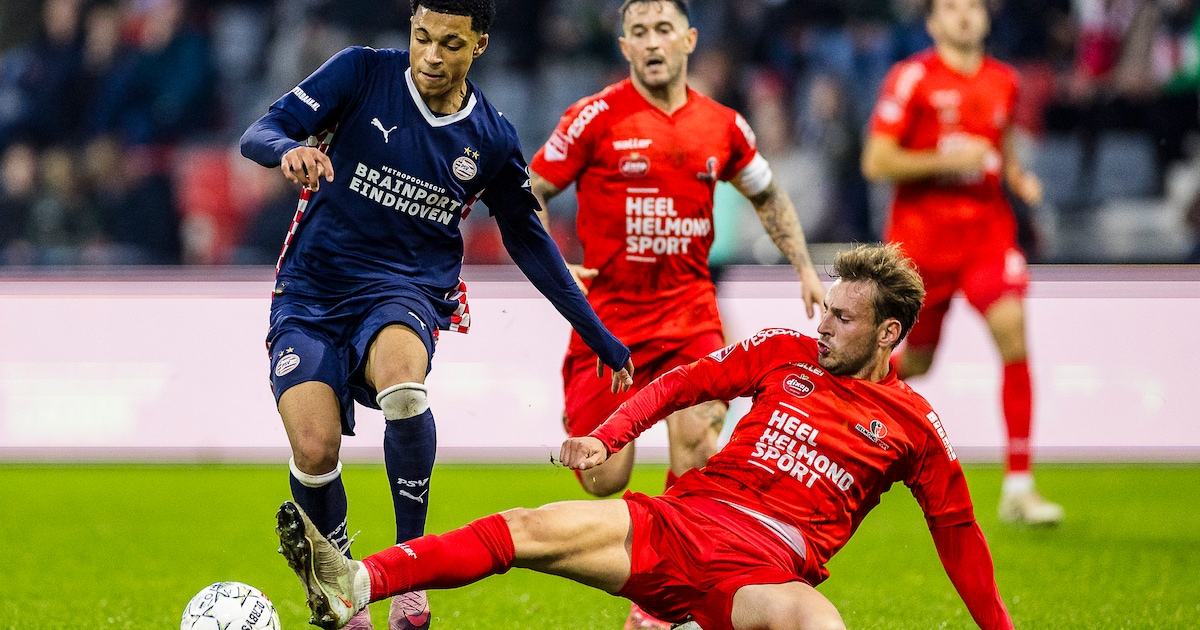 Dramatische penalty kost Helmond Sport een late ontsnapping tegen Jong PSV