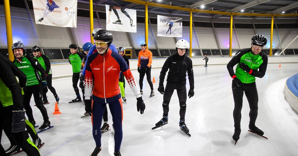 Monstertocht op ijsbaan in Eindhoven; ‘Duizend bochten, dat klinkt wel weer mooi’