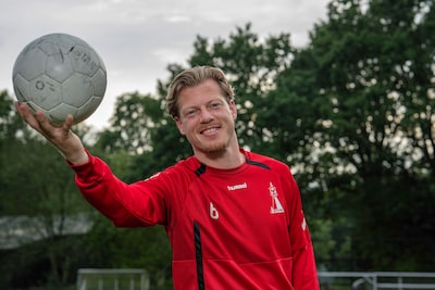 Afzwaaiende stofzuiger van DOSL droomt van knallend slot: ‘Gingen met nul verwachtingen de nacompetitie in’