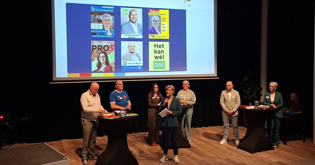 Verkiezingsdebat in Hapert: zoek de verschillen | Regio | ED.nl