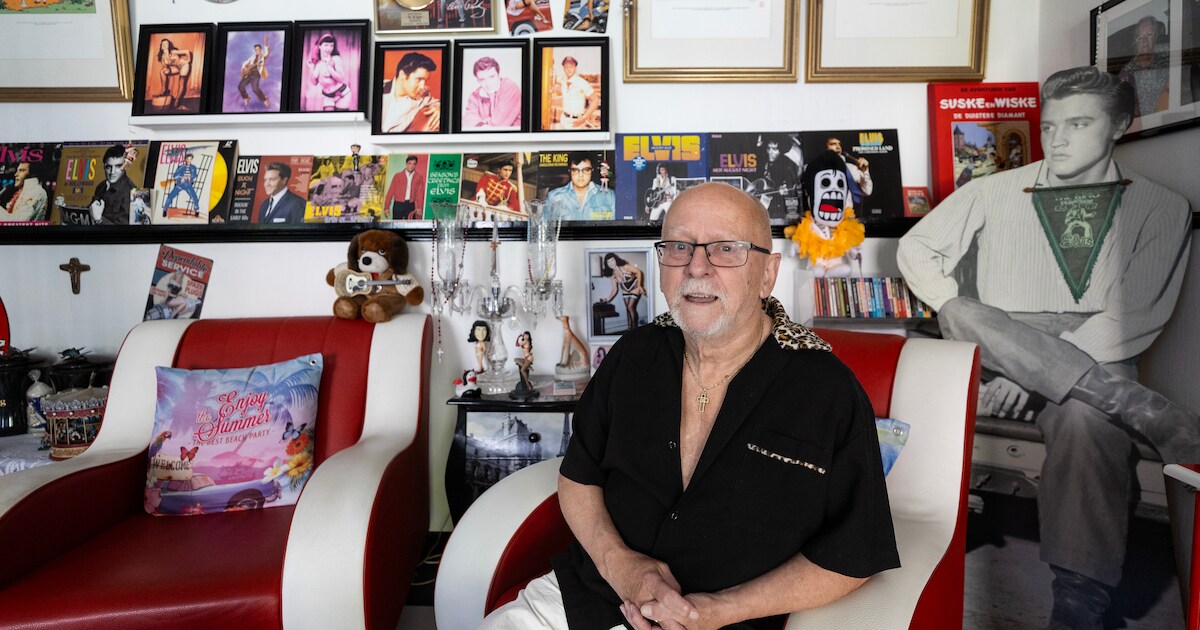Piet (76) leeft met Elvis in de huiskamer: ‘Fiftiesmuziek heeft zijn ...