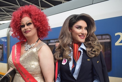 Glitter en glamour: binnenkort rijdt de Roze Maandag Express van Den Bosch naar Tilburg