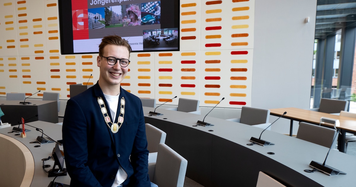 Jongerenburgemeester Lars neemt afscheid: ‘Ben overal bij en schop ...