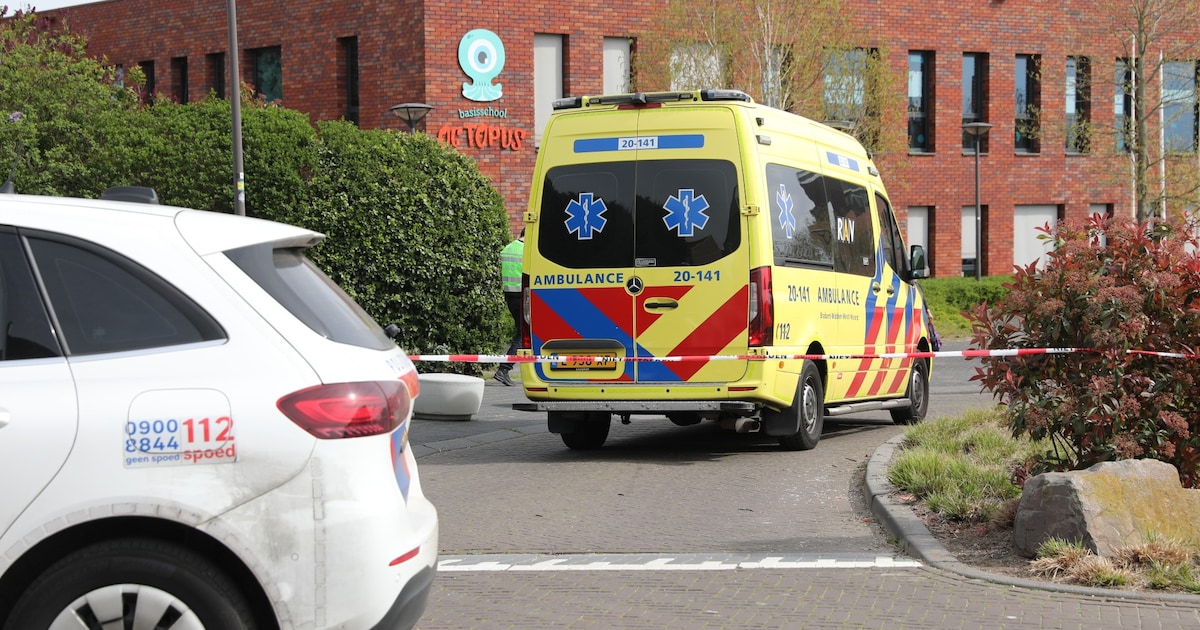 Steekpartij bij basisschool in Bergen op Zoom: twee gewonden, verdachte (49) aangehouden