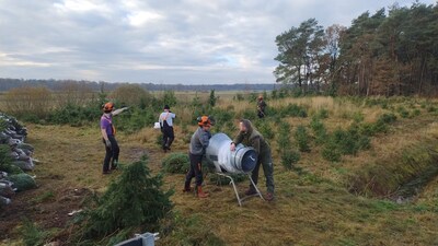 Dit is voor mij de piek van het jaar: kerstbomen doneren