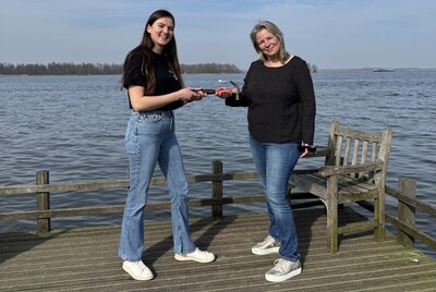 Janet Crezée nieuwe fractievoorzitter VVD Drimmelen, dat blij is met nieuwe ‘powervrouw’ aan het roe