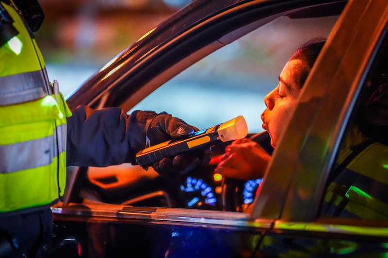 De politie maakte gebruik van sniffers.